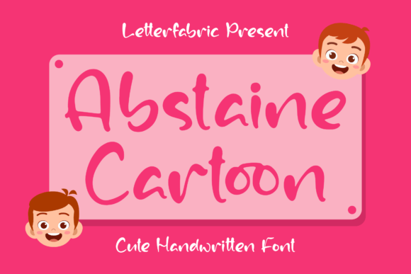 Abstaine Cartoon Font for Engaging Visuals