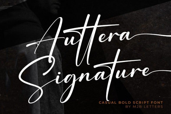 Auttera Signature: The Modern Script Font for Polished Branding