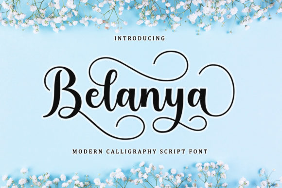 Belanya Font for Handmade Creations