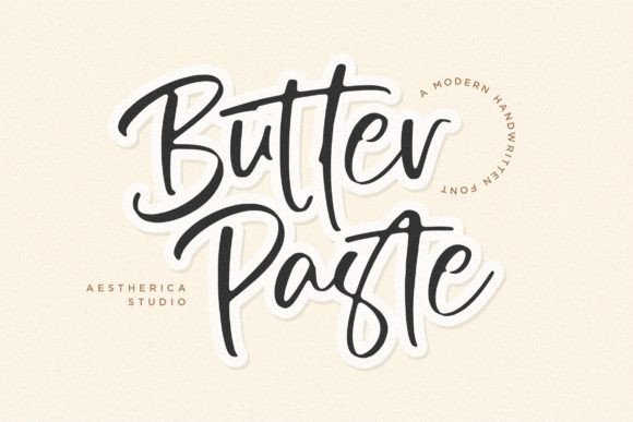 Butter Paste: The Handwritten Font That Elevates Your Craft Brand