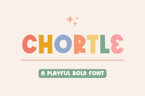 Chortle: A Bold Display Font for Modern Web Design