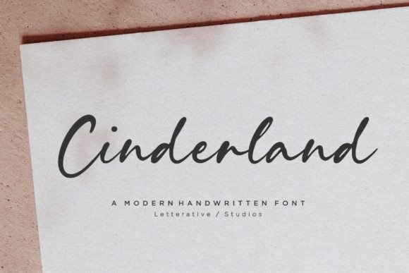 Cinderland Font for Professional Branding