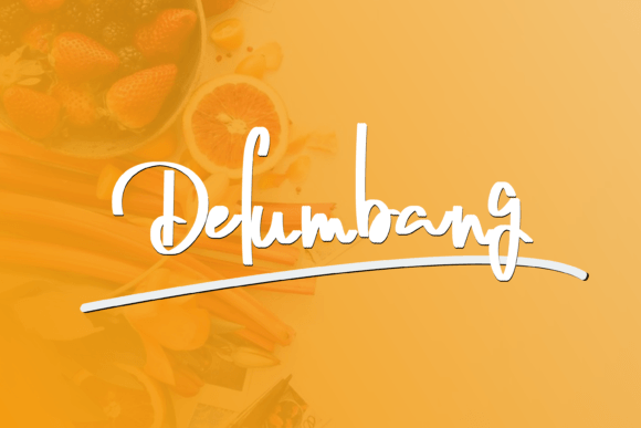 Delumbang: The Handwritten Typeface That Elevates Editorial Design