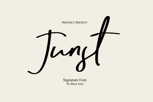 Junst: The Script Amp Typeface That Elevates Campaign Visuals