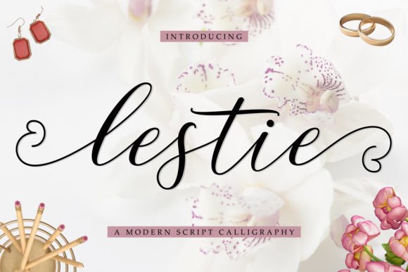 Lestie – A Stylish Font for Your Business Branding