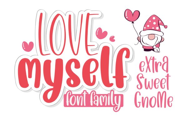 Love Myself Font for Handmade Creations