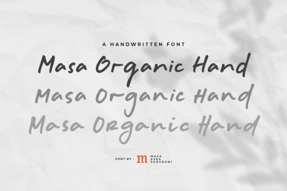 Masa Organic Hand for Web Design
