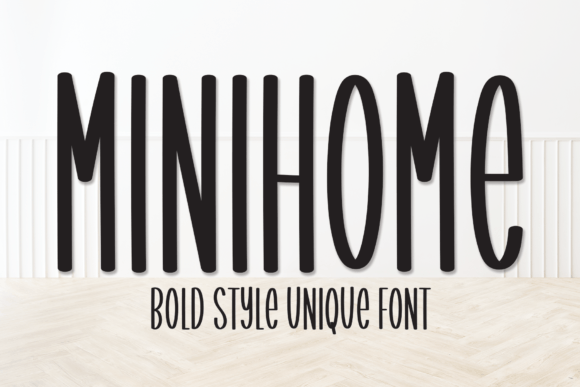 Minihome: A Handwritten Font for Modern Editorial Design