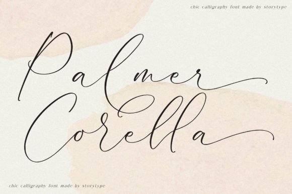 Palmer Corella: A Luxurious Display Font for Web Design