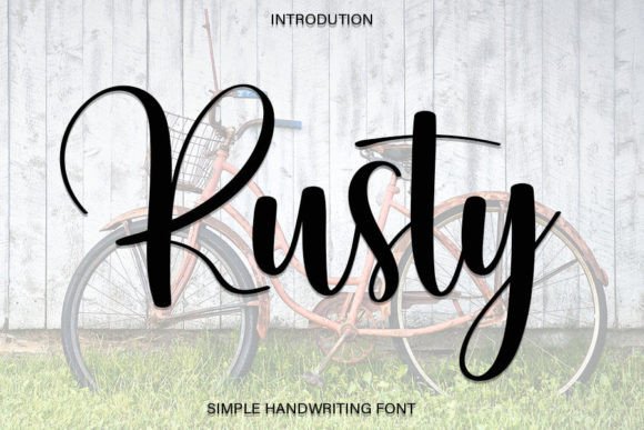 Rusty Font for a Unique Brand Identity