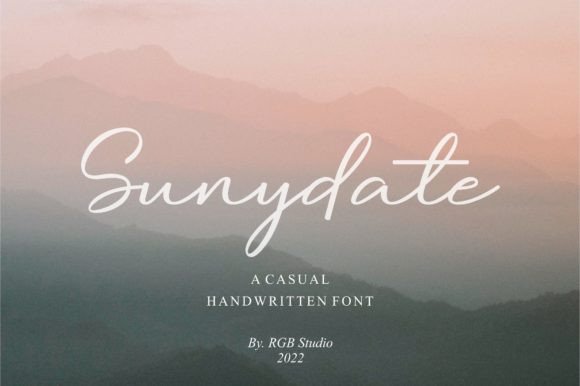 Sunydate: The Handwritten Typeface That Elevates Campaign Visuals