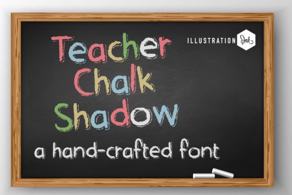 Teacher Chalk Shadow: The Handwritten Font for Scroll-Stopping Campaigns